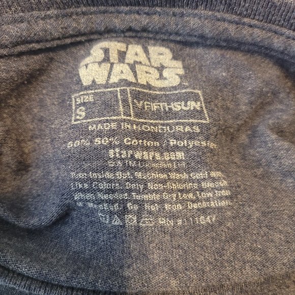 Star Wars Fifth Sun Death Trooper Blue Short Sleeve T-Shirt Size Small - Picture 4 of 4